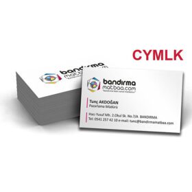 Kabartma Laklı Kartvizit CYMLK-01 Kabartma Laklı Kartvizit CYMLK-01
