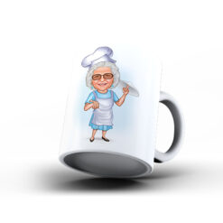 Kişiye Özel Karikatür Baskılı Kupa-005 - Aşçı