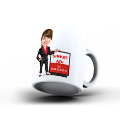 Kişiye Özel Karikatür Baskılı Kupa-018 - Çalışma Hayatı