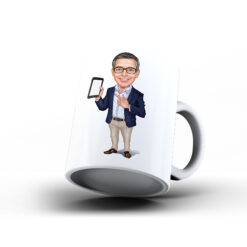 Kişiye Özel Karikatür Baskılı Kupa-020 - Çalışma Hayatı