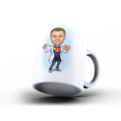 Kişiye Özel Karikatür Baskılı Kupa-082 - Doktor