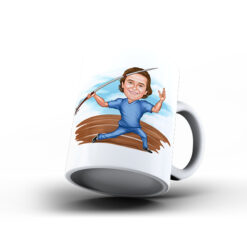 Kişiye Özel Karikatür Baskılı Kupa-067 - Doktor