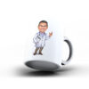 Kişiye Özel Karikatür Baskılı Kupa-069 - Doktor
