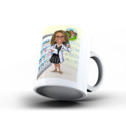 Kişiye Özel Karikatür Baskılı Kupa-084 - Eczacı