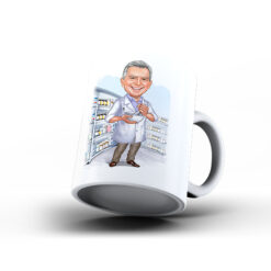 Kişiye Özel Karikatür Baskılı Kupa-083 - Eczacı