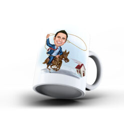 Kişiye Özel Karikatür Baskılı Kupa-098 - Emlakçı