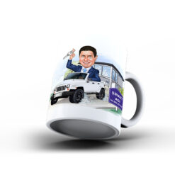 Kişiye Özel Karikatür Baskılı Kupa-099 - Emlakçı