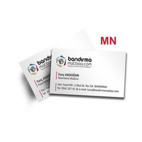 Standart Kartvizit MN-01 Standart Kartvizit MN-01