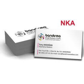 Standart Kartvizit NKA-01 Standart Kartvizit NKA-01