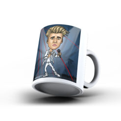 Kişiye Özel Karikatür Baskılı Kupa-121 - Şarkıcı