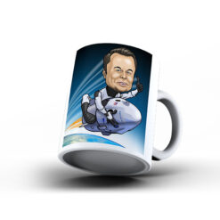 Kişiye Özel Karikatür Baskılı Kupa-129 - Astronot