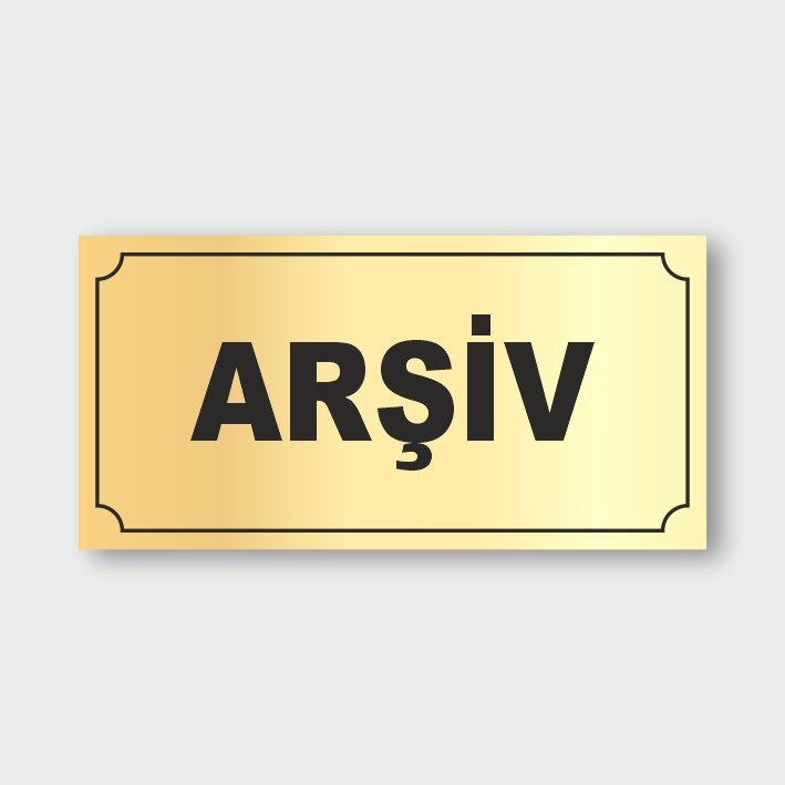 arsiv-a Arşiv Levhası AL-01