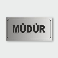 Müdür Levhası ML-01 Müdür Levhası ML-01