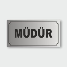 Müdür Levhası ML-01 Müdür Levhası ML-01