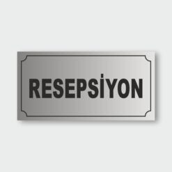 Resepsiyon Levhası RL-01 Resepsiyon Levhası RL-01