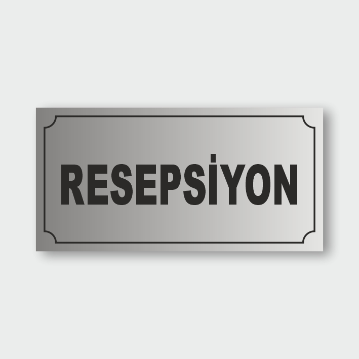 resepsiyon-s Resepsiyon Levhası RL-01