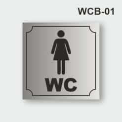 WC Levhası Bayan-01 WC Levhası - Bayan-01