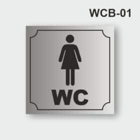 WC Levhası Bayan-01 WC Levhası - Bayan-01