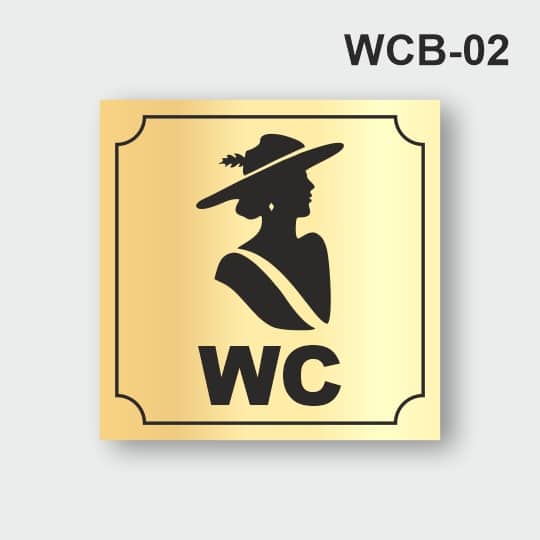 wcb-2-g WC Levhası - Bayan-02