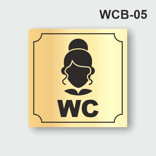 wcb-5-g WC Levhası - Bayan-04