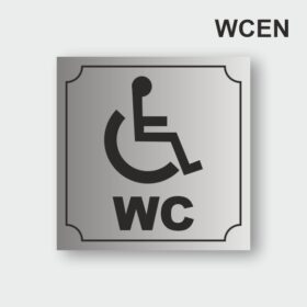 WC Levhası Engelli-01 WC Levhası Engelli-01