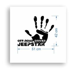 Off-Road Kaput Sticker-Jeepstar-01