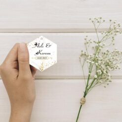 Sticker / Etiket Altıgen-01