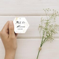 Sticker / Etiket Altıgen-03