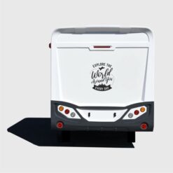Çekme Karavan Sticker Arka-10