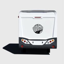 Çekme Karavan Sticker Arka-13