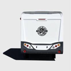 Çekme Karavan Sticker Arka-15