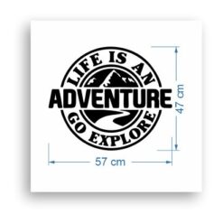 Çekme Karavan Sticker Arka-15