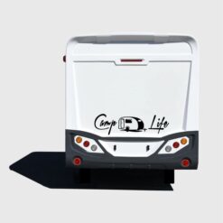 Çekme Karavan Sticker Arka-20