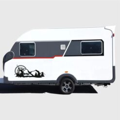 Çekme Karavan Sticker Yan-04
