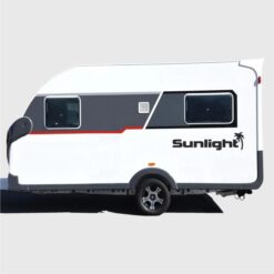 Çekme Karavan Sticker Yan-06