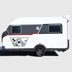 Çekme Karavan Sticker Yan-07