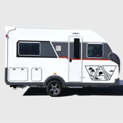 Çekme Karavan Sticker Yan-07