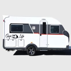 Çekme Karavan Sticker Yan-09