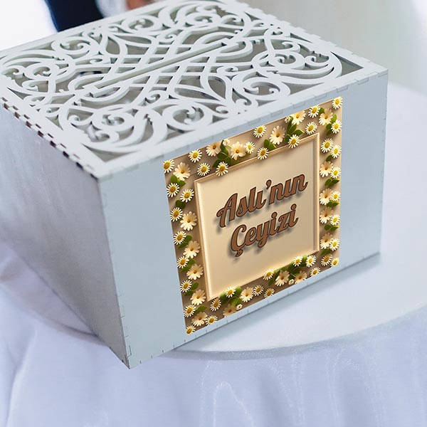 wedding ceremony decoration, chairs, arches, flowers and various Çeyiz Etiketi-16