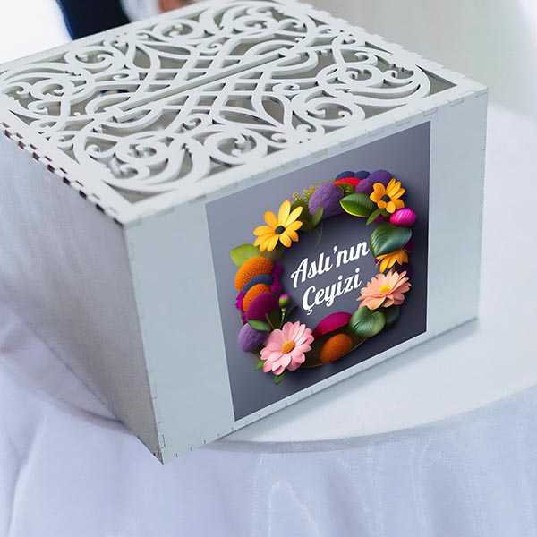 wedding ceremony decoration, chairs, arches, flowers and various Çeyiz Etiketi-19