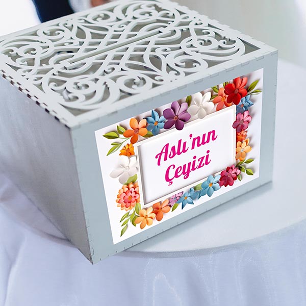 wedding ceremony decoration, chairs, arches, flowers and various Çeyiz Etiketi-34