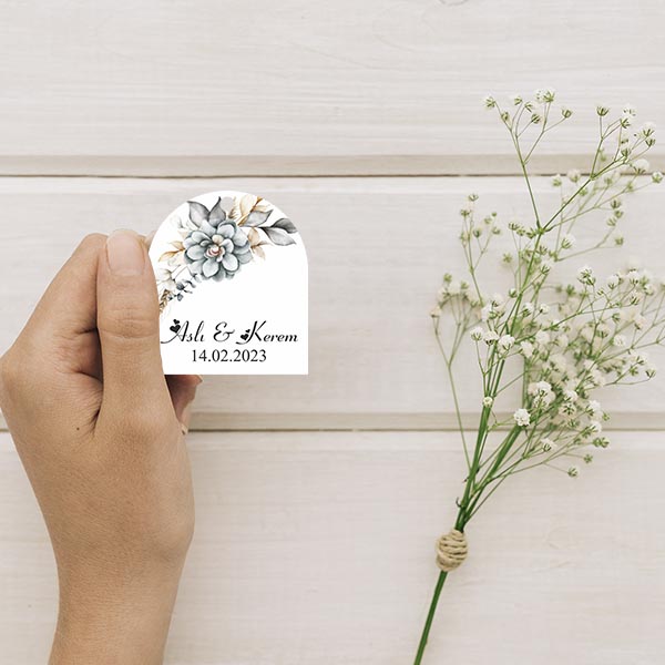 duz2 Sticker / Etiket Düz-02