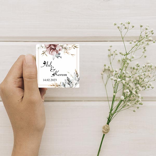 duz3 Sticker / Etiket Düz-03