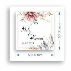 Sticker / Etiket Düz-03