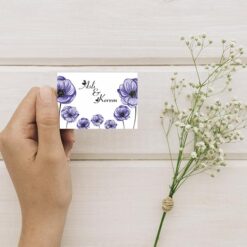 Kart Düz-08 Sticker / Etiket Düz-08