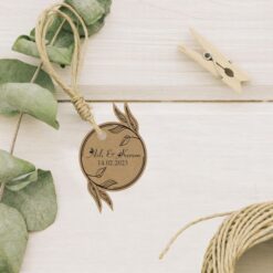 Kart Floral-01 Sticker / Etiket Floral-01