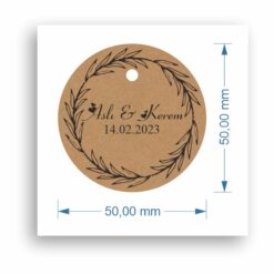 Sticker / Etiket Floral-14