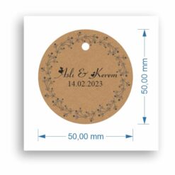 Sticker / Etiket Floral-16