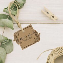 Sticker / Etiket Floral-05