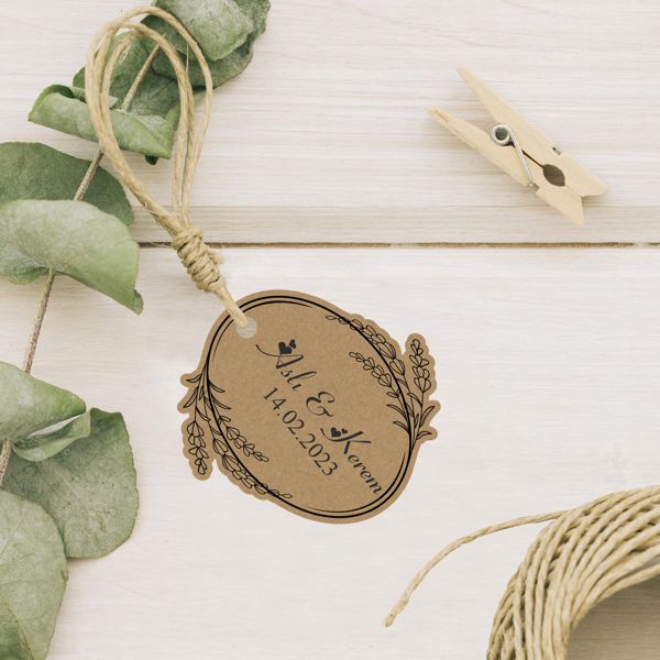 floral6 Sticker / Etiket Floral-06